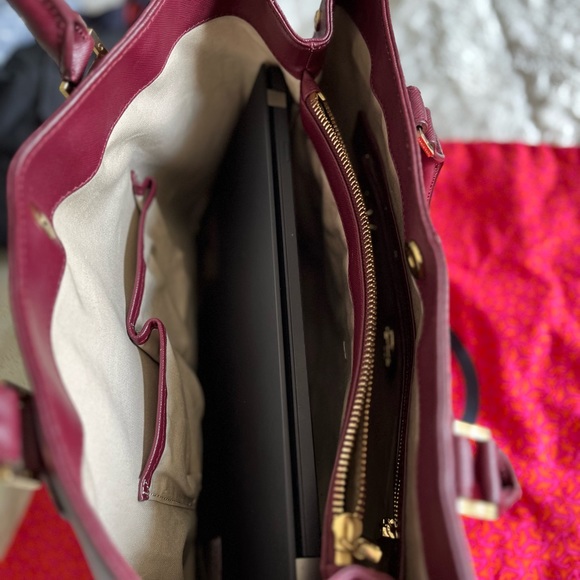 Tory Burch perfect burgundy bag - Picture 6 of 10
